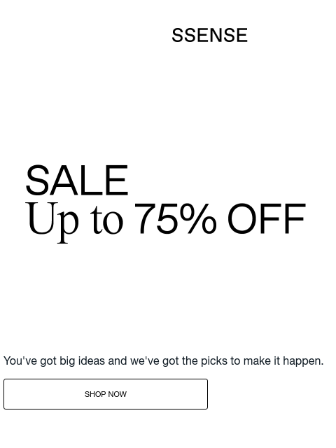 ssense newsletter: Pieces Worth a Look
