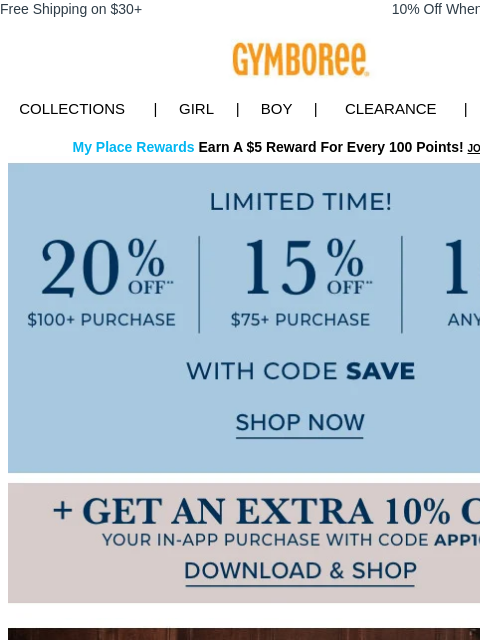 gymboree newsletter: Back-to-school looks for the best 👏 year 👏 ever ...