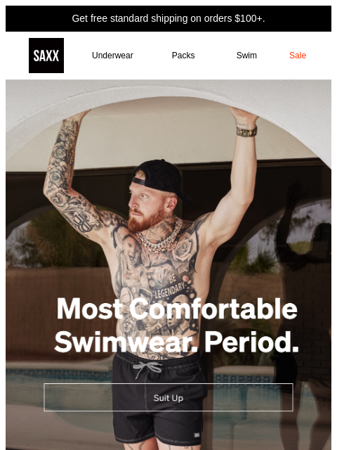 saxxunderwear newsletter: Maxx Crosby’s Pool Day Fit