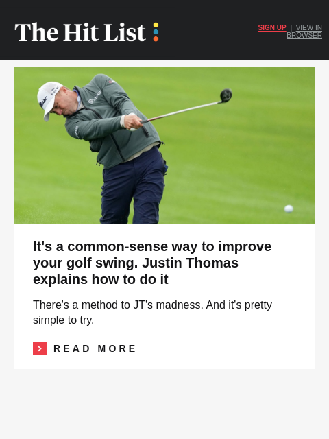 golfdigest newsletter: NFL star gifts fan Ryder Cup tickets