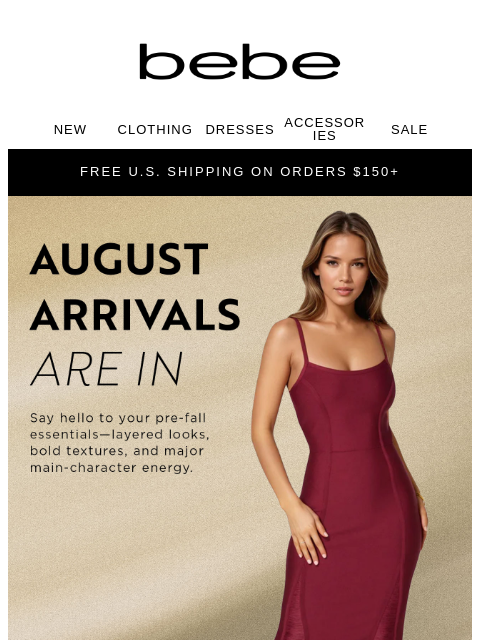 bebe newsletter: Caution: These Pre-Fall Fits Are Too Hot to Handle...