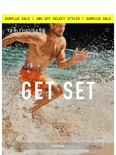 tenthousand newsletter: Save Big On The Set Short