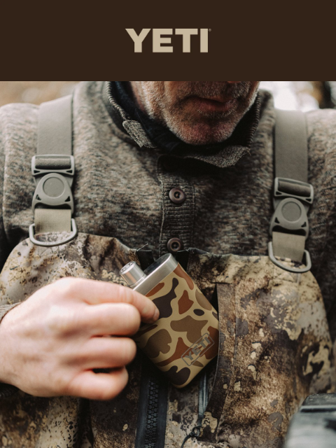 yeti newsletter: The Wetlands Collection Is Back In Stock
