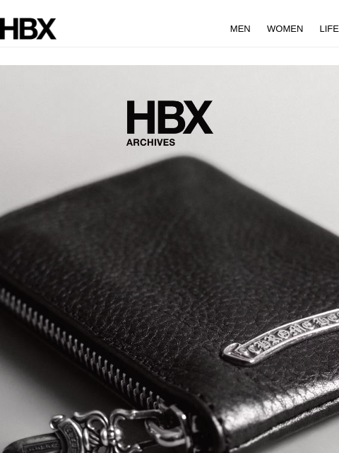 hbx newsletter: HBX Archives Preview: 8 Aug/9AM EST/9PM HKT Releas...