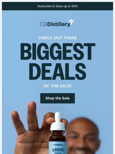 thecbdistillery newsletter: Not sure what to get?