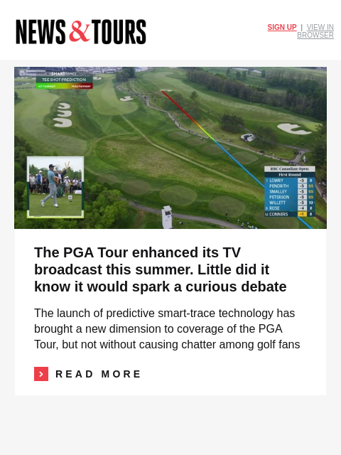golfdigest newsletter: The problem Rory McIlroy has exposed