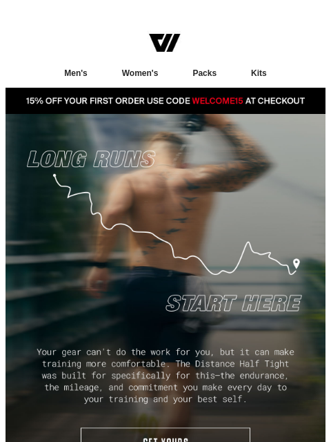 wolaco newsletter: You deserve the best gear for your long runs