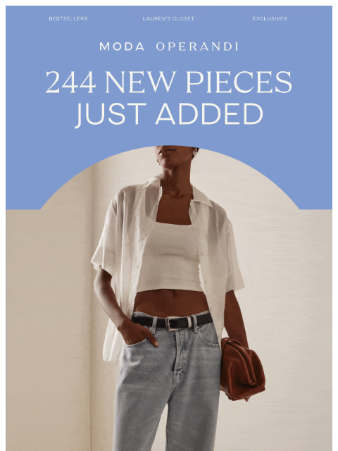 modaoperandi newsletter: WHAT'S NEW: Shop the week's latest pieces now