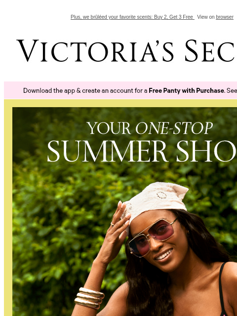 victoriassecret newsletter: Your One-Stop Summer Style Shop