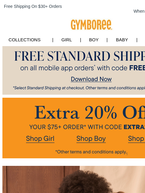 gymboree newsletter: Leopard Print Meets Chic Styles + Extra 20% Off (C...