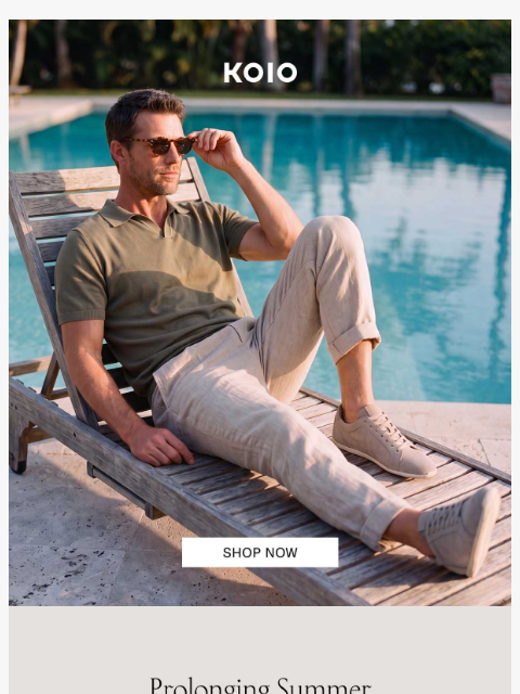 koio newsletter: Earth Tones Selected for Longevity