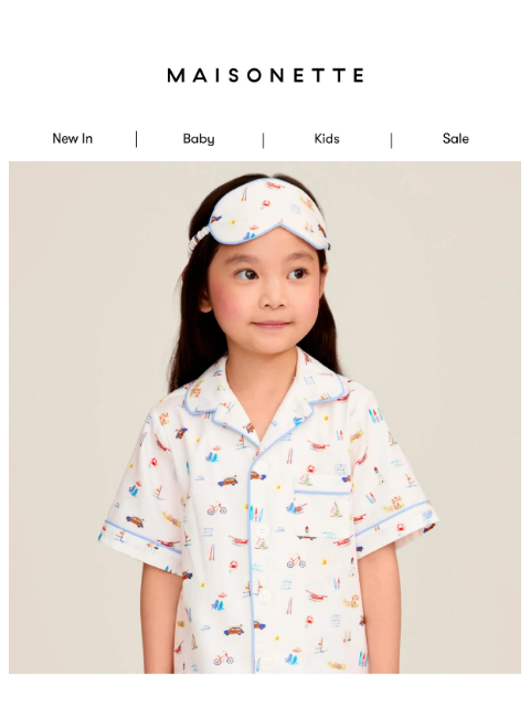 maisonette newsletter: Pajamas Fit For A Prince