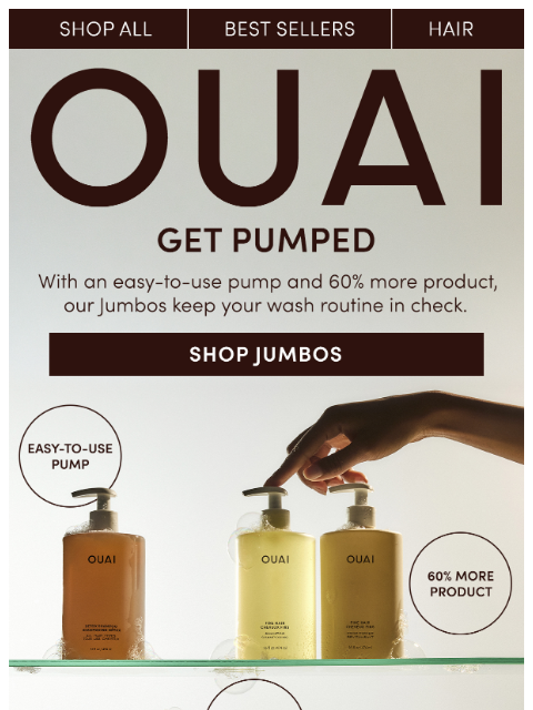 theouai newsletter: Keep your routine in-stock