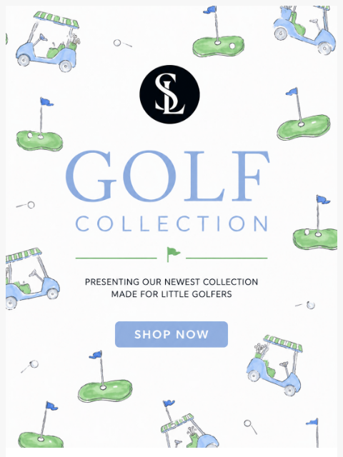 spearmintlove newsletter: ⛳ Made for Little Golfers