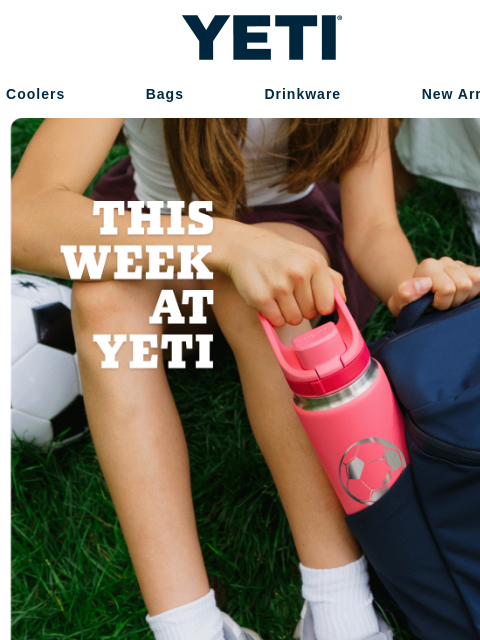 yeti newsletter: Personalize Your Gear For Free