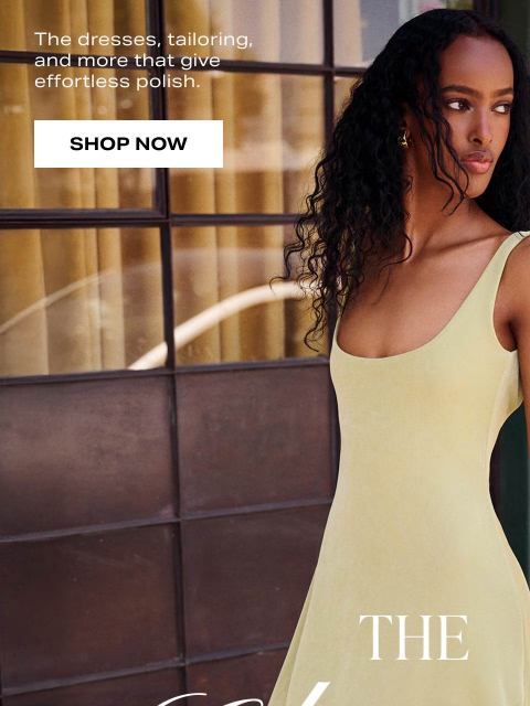 revolve newsletter: The Chic Girl Starter Pack