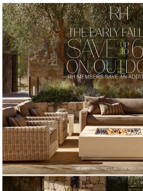 rh newsletter: Save Up to 65% on All-Weather Woven Outdoor Collec...