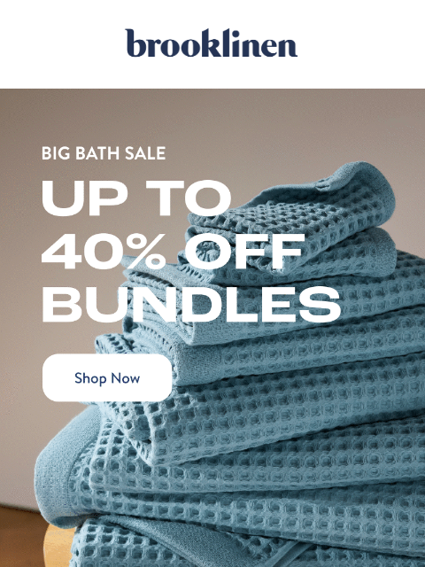 brooklinen newsletter: Wanna Clean Up?