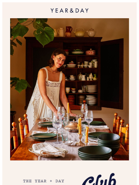 yearandday newsletter: Supper Club in the Catskills