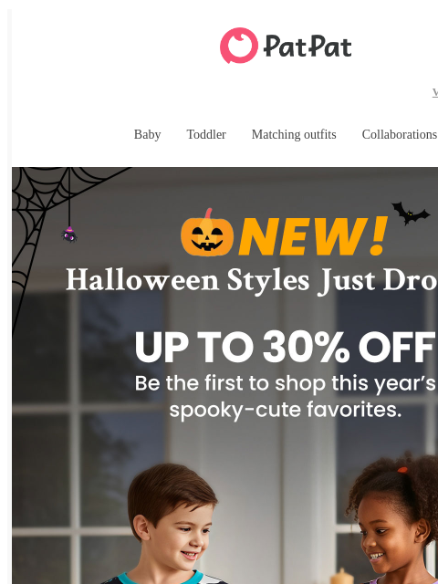 patpat newsletter: 👻 NEW! Halloween Styles Just Dropped 