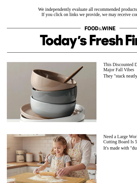 foodandwine newsletter: Need a Bigger Workspace? This Extra-Large Cutting ...