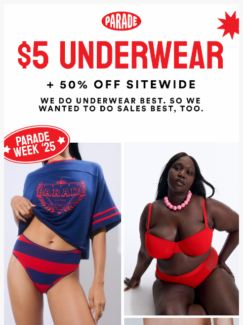 yourparade newsletter: Underwear experts @ your service
