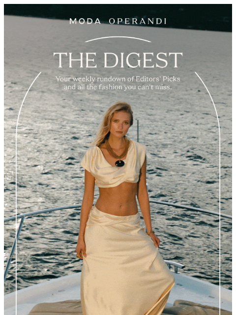 modaoperandi newsletter: New & Exclusive: ARCINA ORI