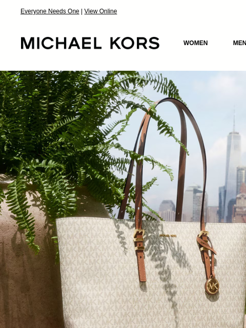 michaelkorsmail newsletter: The Multi-Tasking Tote