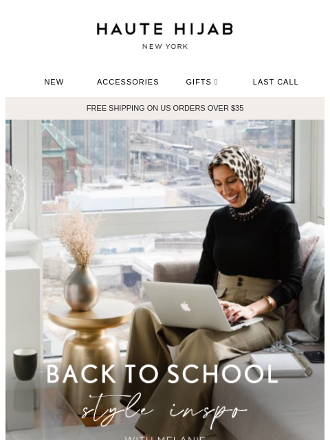 hautehijab newsletter: Back to school style 🍎