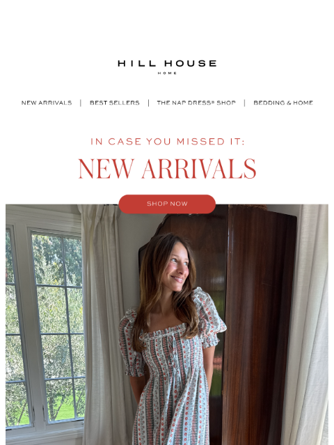 hillhousehome newsletter: NEW PRE-FALL ARRIVALS 🤍