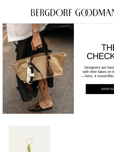 bergdorfgoodman newsletter: Trending Now: Playful Bag Charms