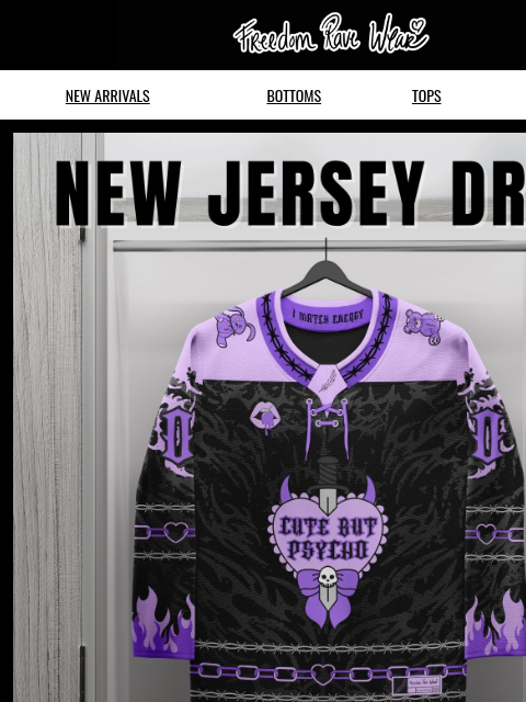 freedomravewear newsletter: V2 💜🔪 is Here