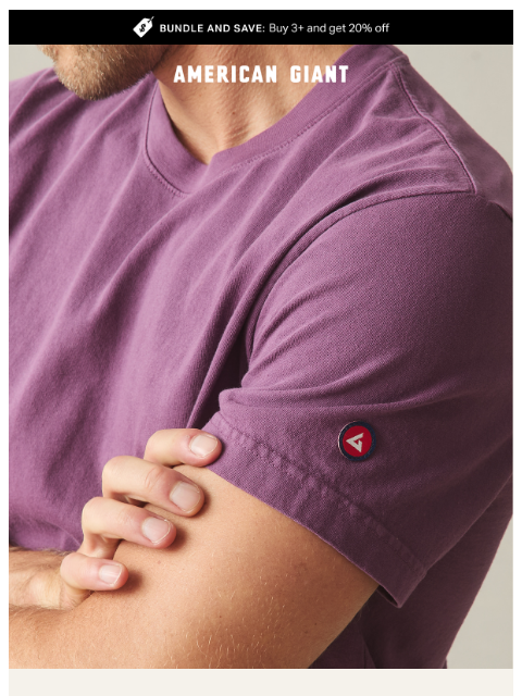 american-giant newsletter: New Mineral Washes for Vintage Tees