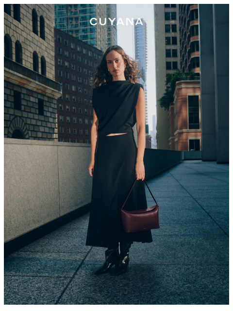 cuyana newsletter: New Ponte Styles