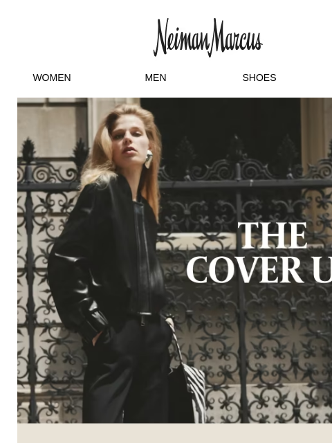 neimanmarcus newsletter: Shift seasons with new pre-fall jackets
