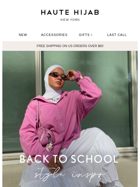 hautehijab newsletter: Back-to-school looks, sorted 🎒