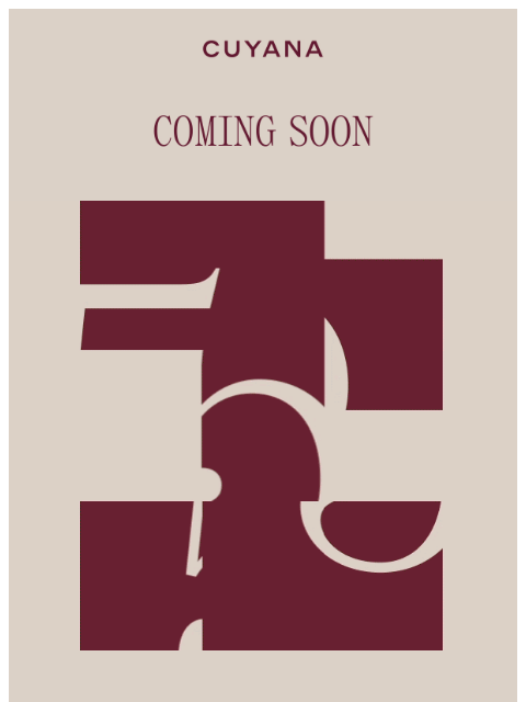 cuyana newsletter: Coming Soon: The Anniversary Collection