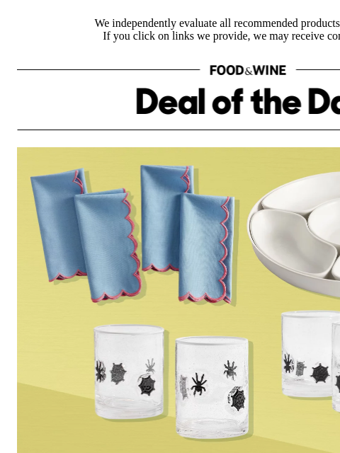 foodandwine newsletter: ICYMI: Pottery Barn's Warehouse Sale Is Up to 60% ...