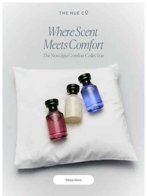 thenueco newsletter: Where scent feels like home