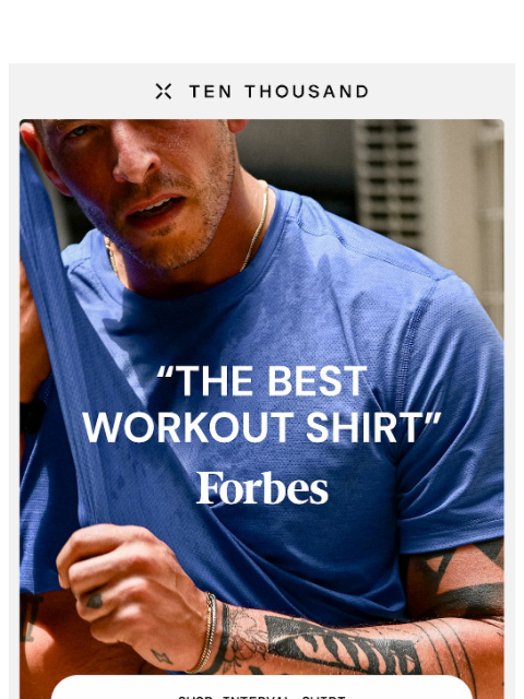 tenthousand newsletter: Just Restocked: Forbes' Top Pick