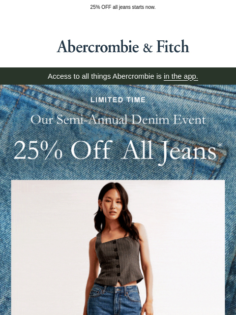 25% OFF all jeans starts now. ͏ ͏ ͏ ͏ ͏ ͏ ͏ ͏ ͏ ͏ ͏ ͏ ͏ ͏ ͏ ͏ ͏ ͏ ͏ ͏ ͏ ͏ ͏ ͏ ͏ ͏ ͏ ͏ ͏ ͏ ͏ ͏ ͏ ͏ ͏ ͏ ͏ ͏ ͏ ͏ ͏ ͏ ͏ ͏ ͏ ͏ ͏ ͏ ͏ ͏ ͏ ͏ ͏ ͏ ͏ ͏ ͏ ͏ ͏ ͏ ͏ ͏ ͏ ͏ ͏ ͏ ͏ ͏ ͏ ͏ ͏ ͏ ͏ ͏ ͏ ͏ ͏ ͏ ͏ ͏ ͏ ͏ ͏ ͏ ͏ ͏