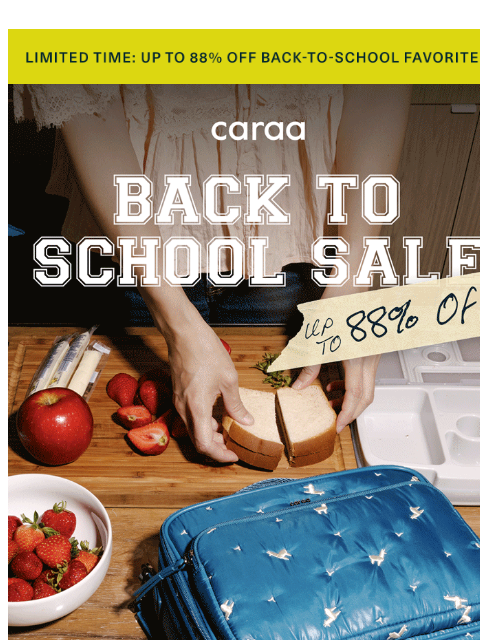 caraa newsletter: Your lunch break called—it wants a glow-up