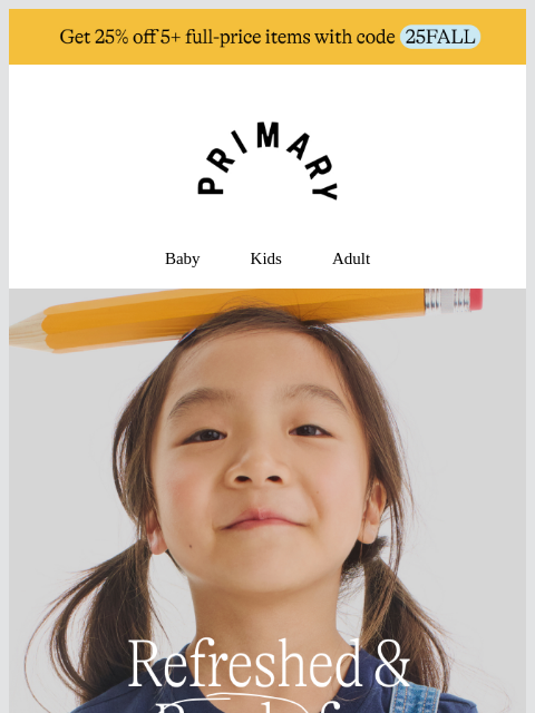 primary newsletter: ✏️ The Back to School Shop is Open ✏️