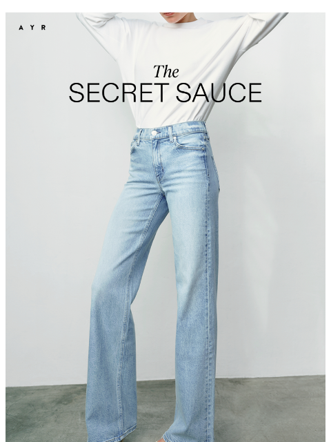 ayr newsletter: summer’s sold-out jean