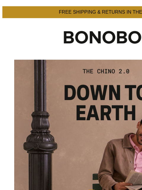 bonobos newsletter: The Chino 2.0’s New Colors