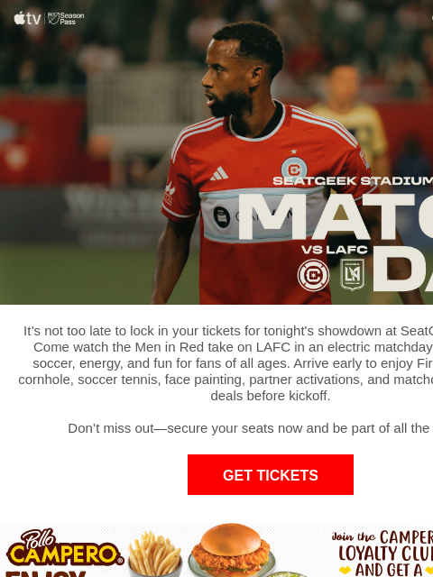 chicagofirefc newsletter: TONIGHT: Chicago Fire vs Los Angeles FC