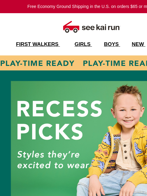 seekairun newsletter: Back to School Never Looked So Cute