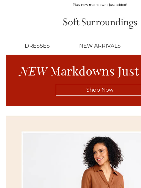 softsurroundings newsletter: Looks We Love for Easy Days at Work.