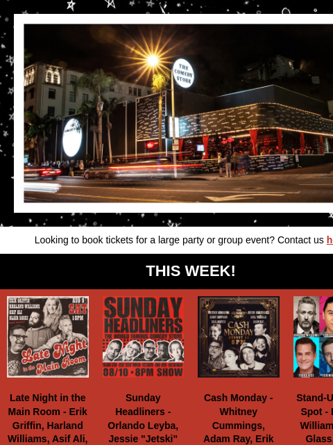 hive newsletter: Coming Up at The Store!