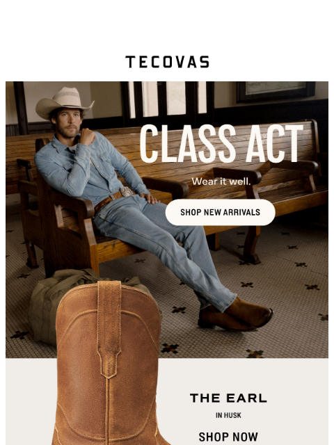 tecovas newsletter: NEW Western Denim